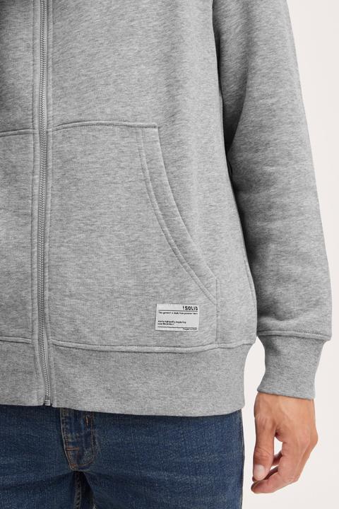 Actual product image Solid SDLenz Zipper SW - Sweatshirt - 21107421 (3XL)