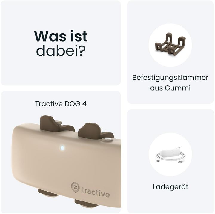 Produktbild Tractive Dog 4 GPS Tracker für Hunde (Hund, Allgemein)