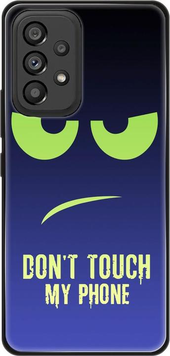 Dont Touch My Phone Green Blue