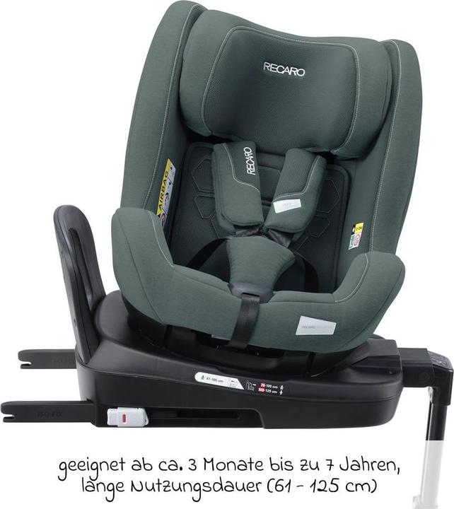 Produktbild RECARO Salia 125 Kid Reboard Kindersitz (61-125 cm) (Reboarder, ECE R129/i-Size Norm)