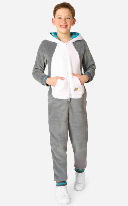 Actual product image OppoSuits Lemur Onesie für Kinder (158, 164, 170, 176)