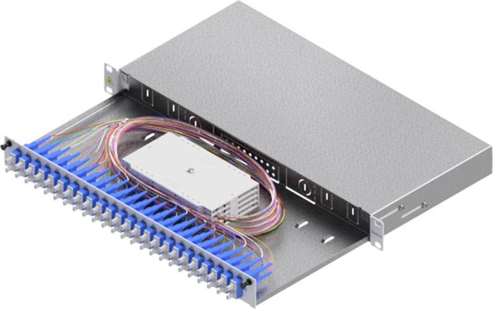 Actual product image Zellner group LSB1C225 Fibre optic splice housing Basic 1U
