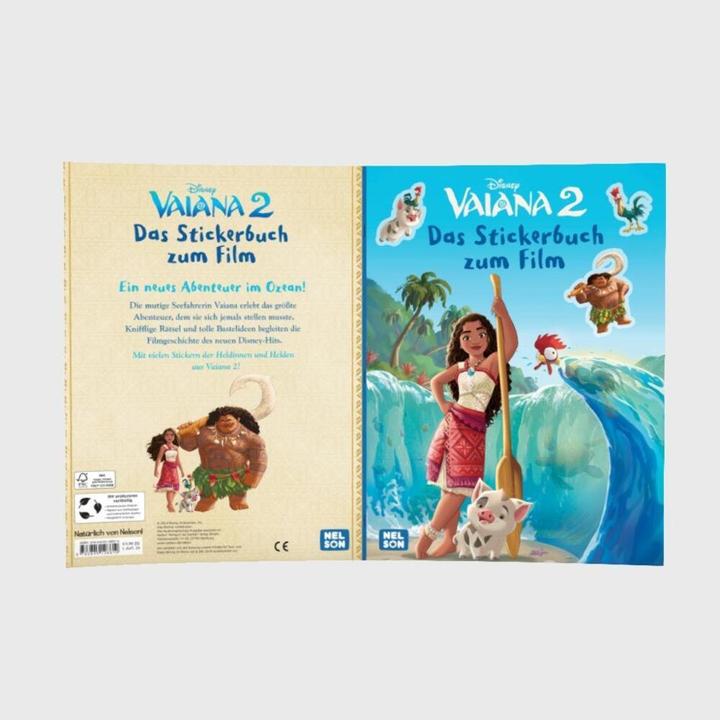 Produktbild Vaiana 2: Das Stickerbuch zum Film