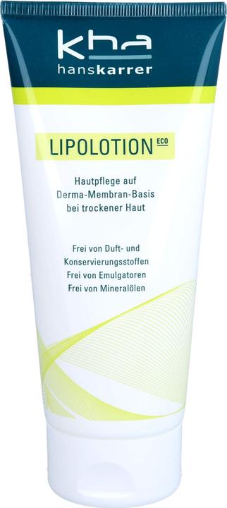 Actual product image Hans Karrer ECO Lipolotion Tube, 200 ml (Body milk, 200 ml)