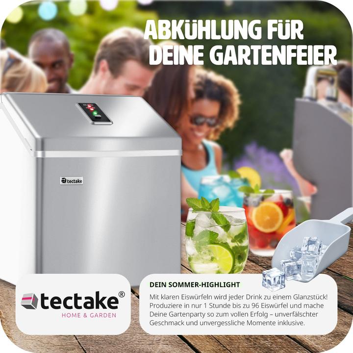 Produktbild tectake Eiswürfelmaschine (CH-Stecker)