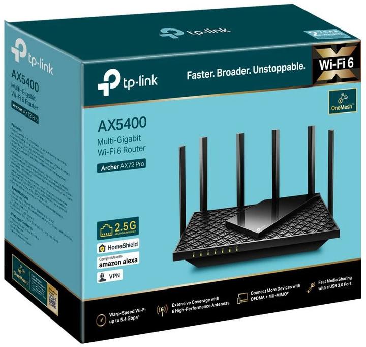 Actual product image TP-Link ARCHER AX72 PRO - Wi-Fi 6 Router