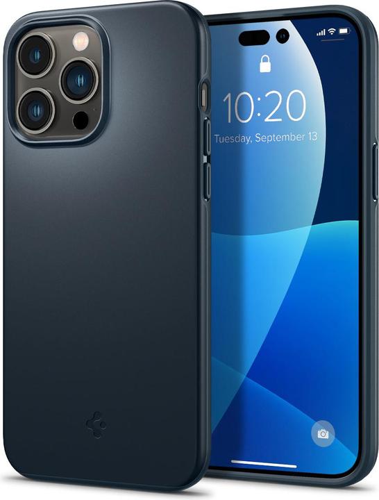 Produktbild Spigen Thin Fit Case für Apple iPhone 14 Pro Max - metal slate (Apple iPhone 14 Pro Max)