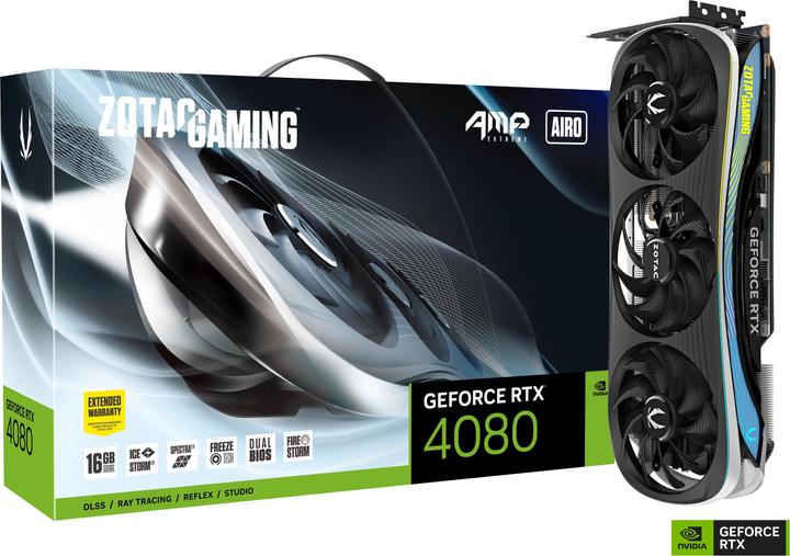 Immagine prodotto Zotac Gaming Geforce Rtx 4080 Amp Extreme Airo (16 GB)