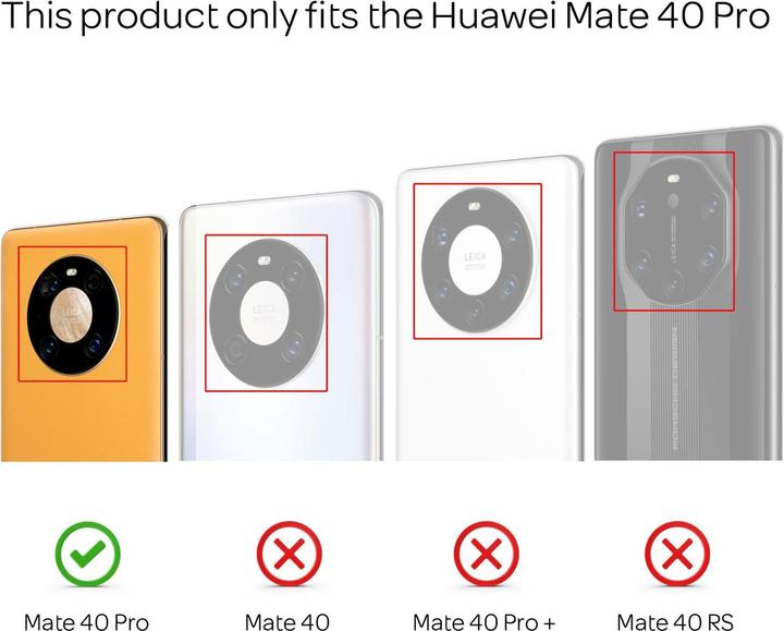 Produktbild Nalia Hülle transparent (Huawei Mate 40 Pro)