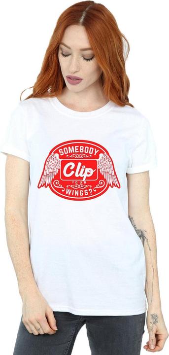 Immagine prodotto Supernatural Clip Your Wings Maglietta Ampia Donna (XL)