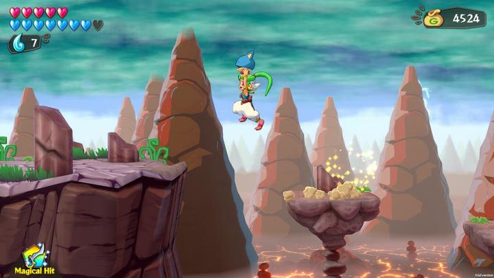 Produktbild ININ Games Wonder Boy: Asha in Monster World (Switch, Switch Lite, Switch OLED, DE)