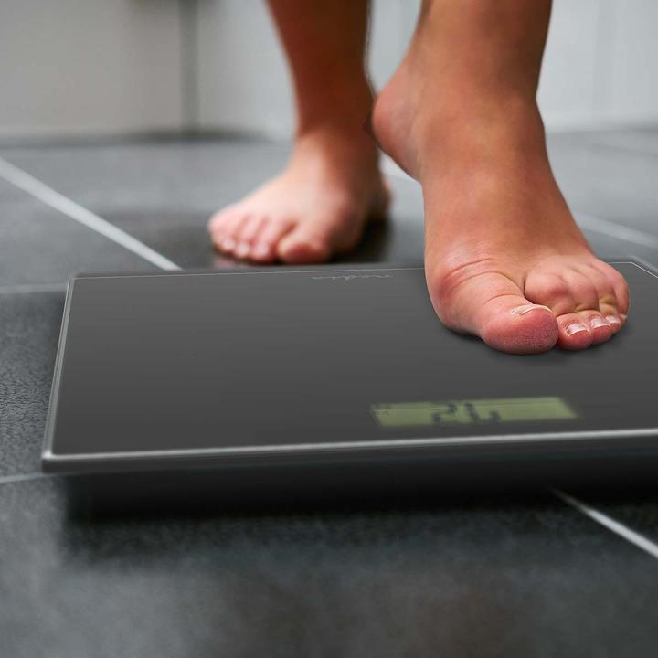 Image du produit Nedis Pèse-personne | Digital | Noir | Verre trempé | Capacité de pesage max : 150 kg (150 kg)