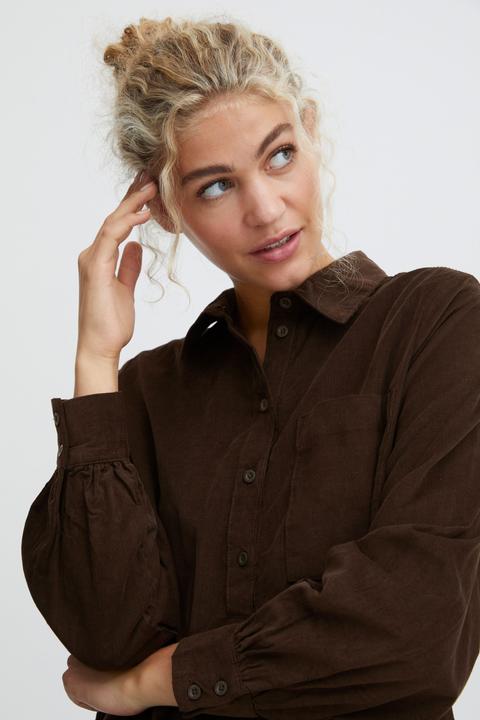 Actual product image B.young BYDINIA LONG SHIRT - 20812180 (34)