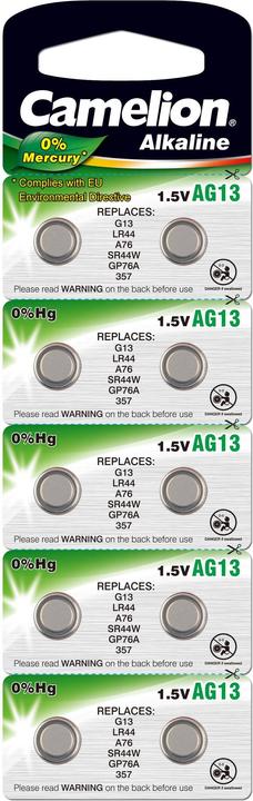 Immagine prodotto Camelion Alcalino (10 pz., LR41, 41 mAh)
