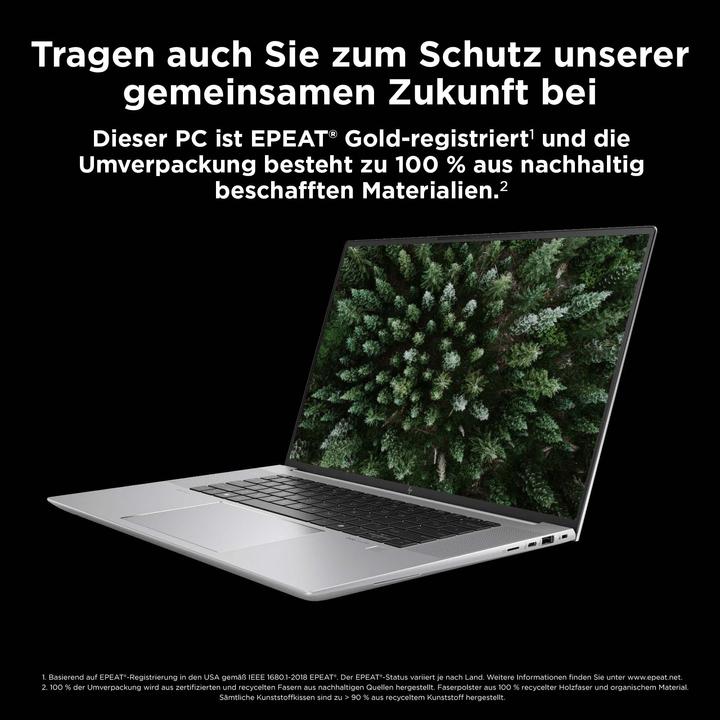 Productafbeelding HP ZBook Studio 16 G11 Intel Core Ultra 7 155H 40,64cm 16inch WUXGA 32GB 1TB/SSD NVIDIA RTX 4070 8GB (16", Intel Core Ultra 7 155H, 32 GB, 1000 GB, NL)