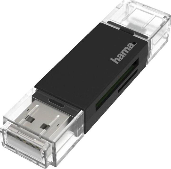 Hama USB-Kartenleser (USB, Micro USB)