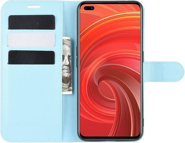 Actual product image MU Classic Litchi Leather Bookcover Series (Realme X50 Pro 5G)