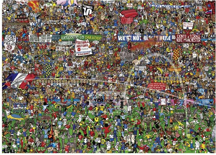 Image du produit Heye Histoire du football (2000 pièces)