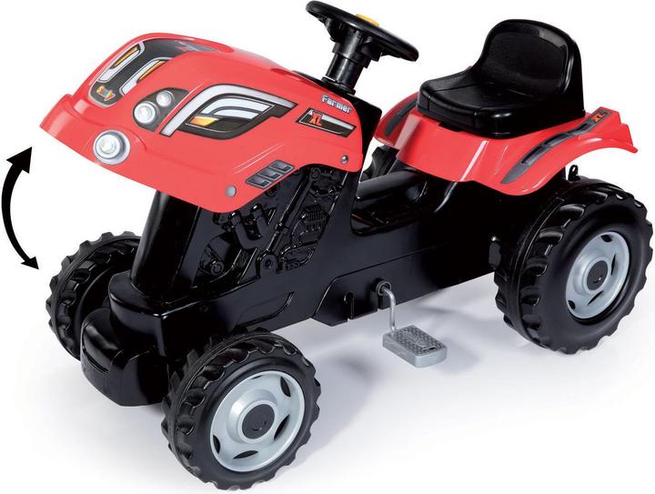 Immagine prodotto Smoby Trattore con rimorchio - rosso