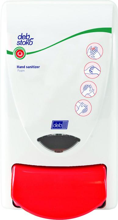 Tenzi Seifenspender Chemija DEB Instant Foam Schaumdesinfektionssprüher, 1000 ml, weiss (Handseifenspender, 1000 ml)