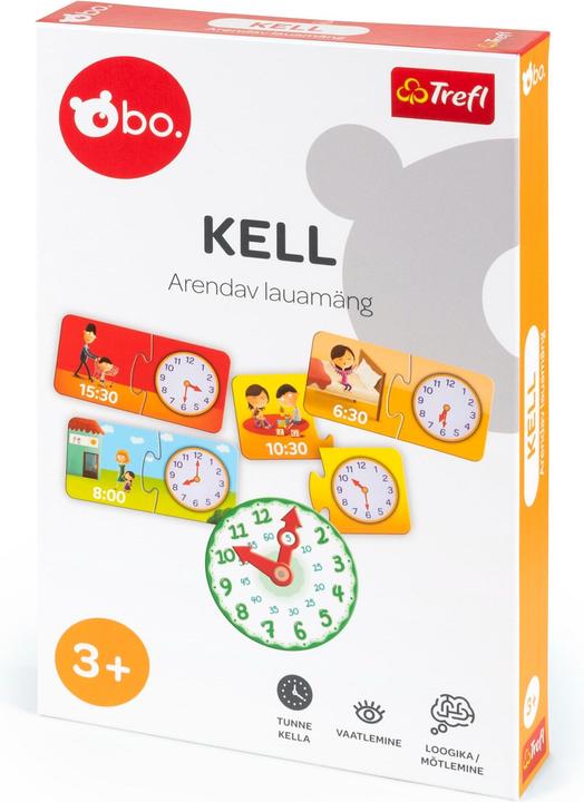 Trefl BO Educational game "Clock", EE