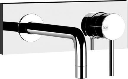 Image du produit Gessi Emporio Via Tortona ensemble prêt à poser, mélangeur monocommande de lavabo, bec fixe (touj