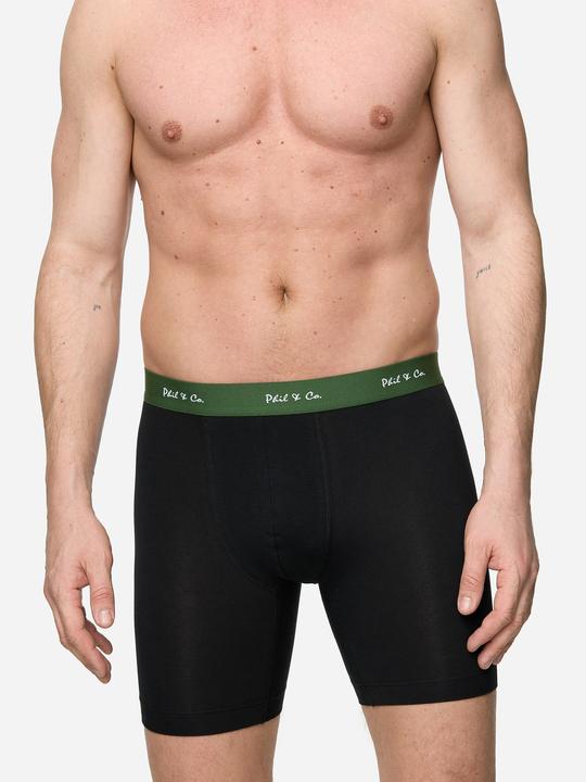 Immagine prodotto Phil & Co. Berlin Pantaloni retrò in jersey Boxer lunghi (XXL, confezione da 3)