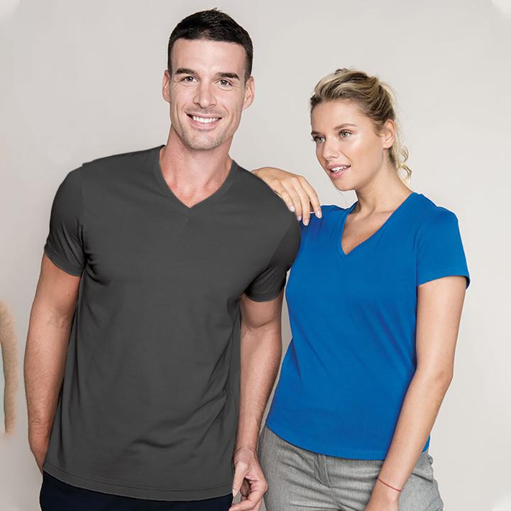 Immagine prodotto Kariban T-shirt slim fit con scollo a V (XL)