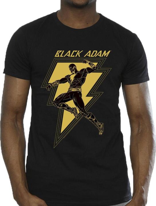 Immagine prodotto Maglietta Black Adam Golden Bolt Chest (5XL)