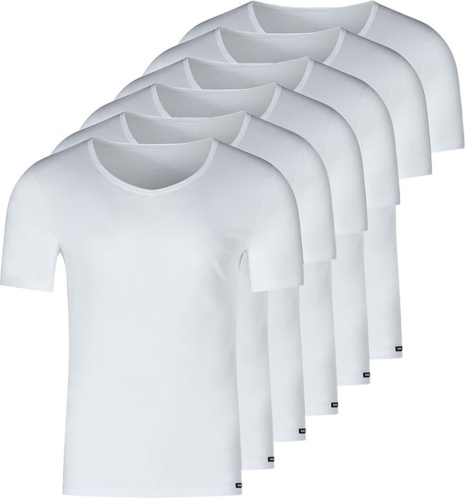 Immagine prodotto Skiny Confezione da 6 magliette a manica corta magliette a manica corta magliette a manica corta (L)