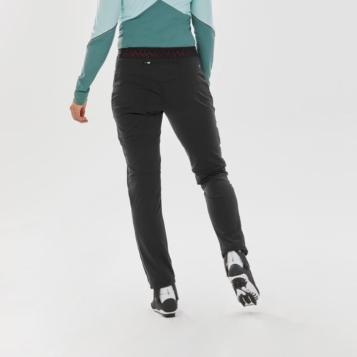Image du produit Inovik Pantalon de ski de fond femme - 500 noir (W26/L30)