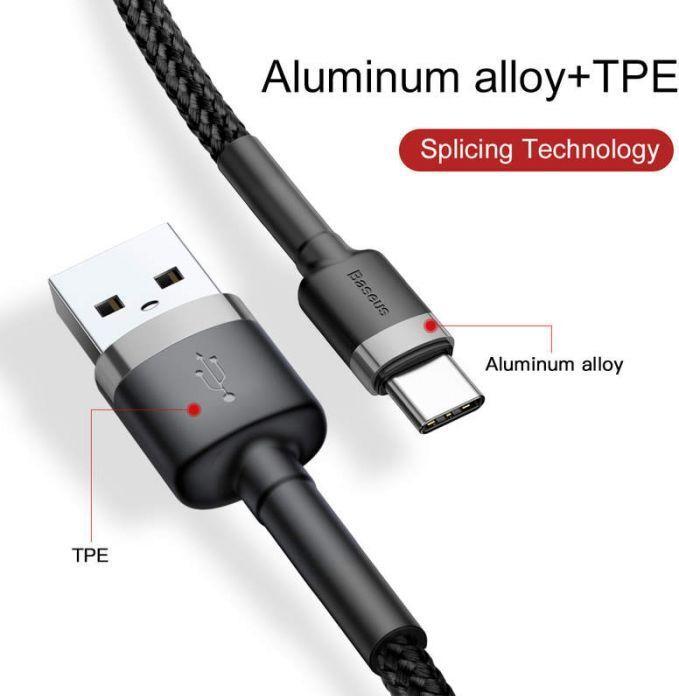 Produktbild Baseus USB A – USB C (1 m, USB 2.0)