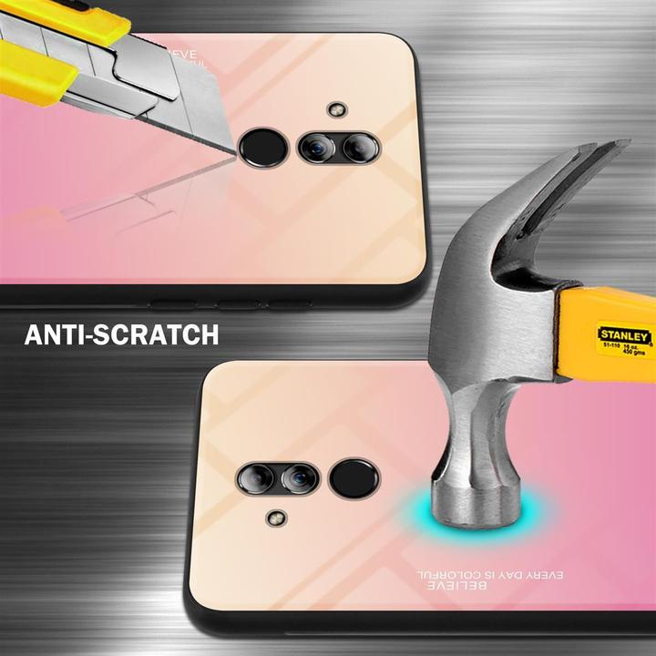 Productafbeelding Cadorabo TPU 2 kleuren glasdekking (Huawei Mate 20 Lite)