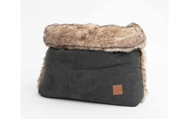Produktbild Pet & Co. Kuschelsack Snuggle Cord Charcoal S (Hund, Katze)
