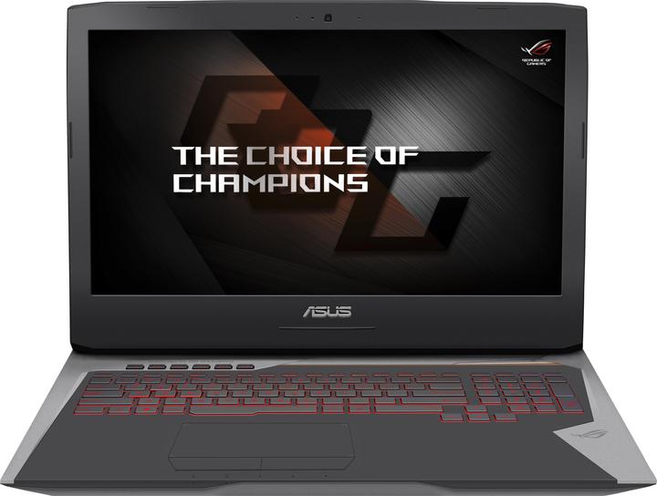 ASUS Rog (17.30", Intel Core i7-7700HQ, 16 GB, 256 GB, CH)