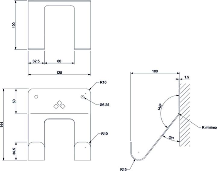 Produktbild Werkstarck Skateboard - Wandhalterung