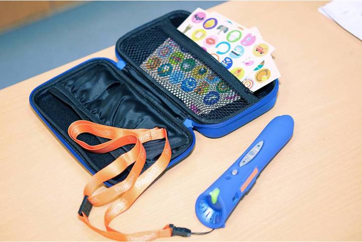 Actual product image Franklin AnyBook audio pen (German)