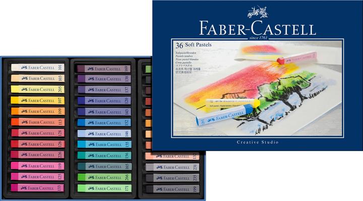 Produktbild Faber-Castell Softpastellkreiden (Mehrfarbig, 36 x)