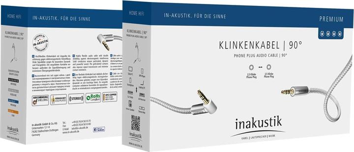 Produktbild Inakustik Premium MP3 (0.75 m, 3.5mm Klinke (AUX))
