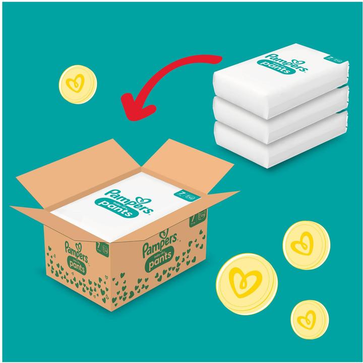 Produktbild Pampers Baby-Dry Pants (Gr. 7, Monatsbox, 126 Stück)
