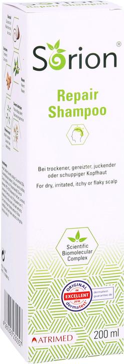 Produktbild Ruehe Healthcare Sorion Shampoo für trockene empfindliche Kopfhaut, 200 ml Shampoo (200 ml, Flüssiges Shampoo)