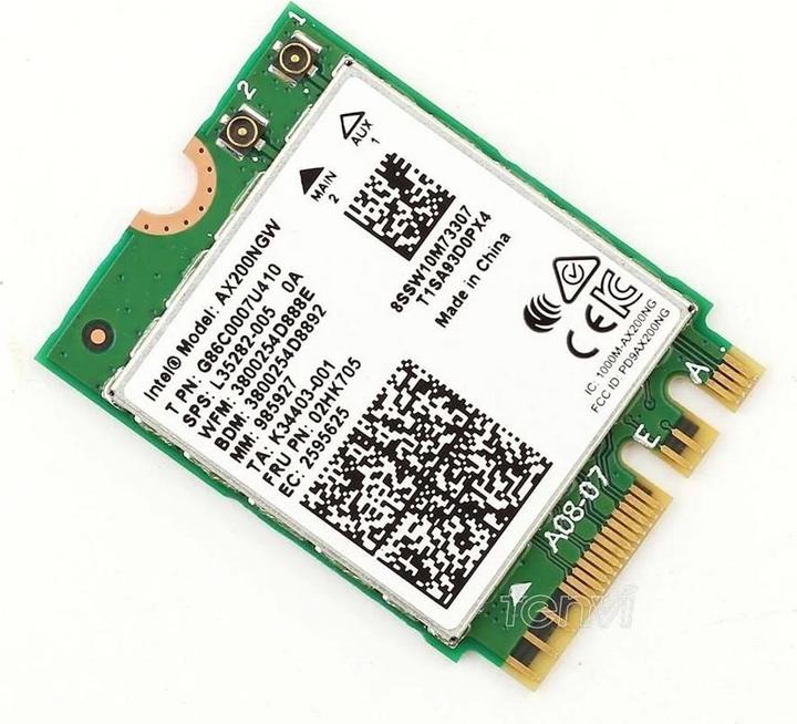 Immagine prodotto Intel AX200.NGWG con vPro (M.2 A Chiave, M.2 E Chiave)