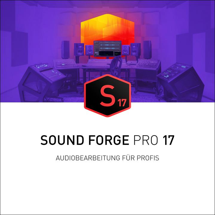 Magix SOUND FORGE Pro 17 Download Code (1 User, 1 Devices/Users, unlimited)