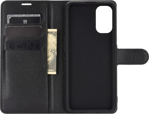 Actual product image MU Classic Litchi Leather Bookcover Series (Realme 7 Pro)