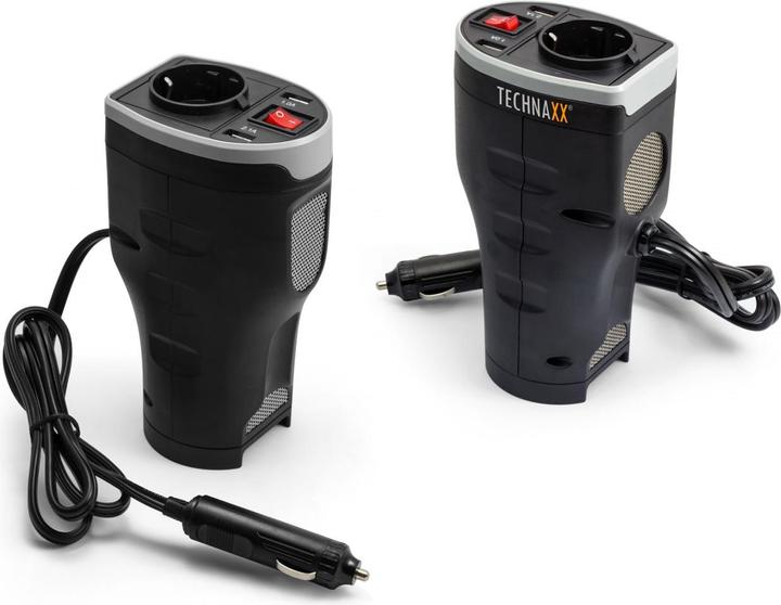 Actual product image Technaxx TE13 Automotive voltage converter