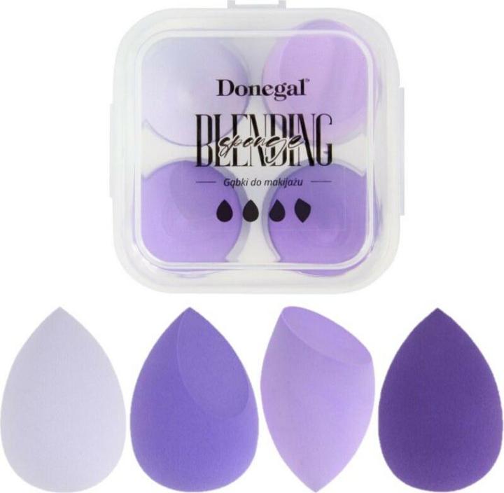 Image du produit Donegal Make-up Blending Eponge dans un étui (4345) 1op-4pcs
