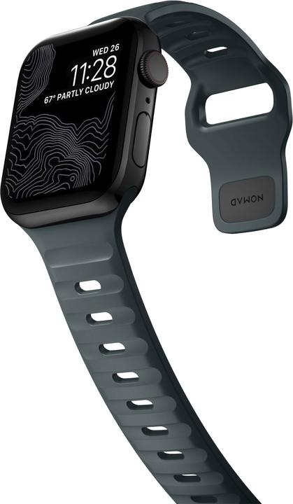 Image du produit Nomad Sport Strap V2 45mm/44mm/42mm Bleu marine (42 mm, 44 mm, 45 mm, Caoutchouc fluoré)