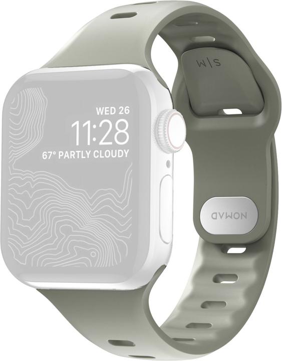 Nomad Sport Band Slim 38/40/41mm Sage (Matières plastiques)