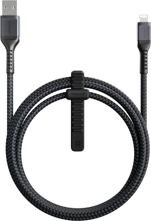 Actual product image Nomad Kevlar USB-A to Lightning Cable 1.5 m (1.50 m, USB 2.0, 12 W)