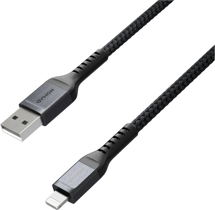 Actual product image Nomad Kevlar USB-A to Lightning Cable 1.5 m (1.50 m, USB 2.0, 12 W)
